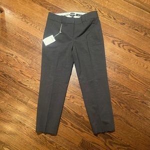 JCrew Cameron slim crop pant in Italian stretch wool blend NWT